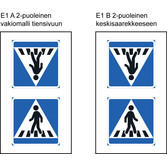 Suojatie 2-puoleinen kuva