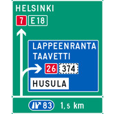 Suunnistustaulu kuva