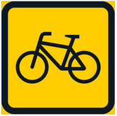 Polkupyörälle tarkoitettu reitti kiertotie kuva